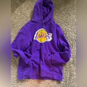 Purple and Yellow LA Lakers Hoodie